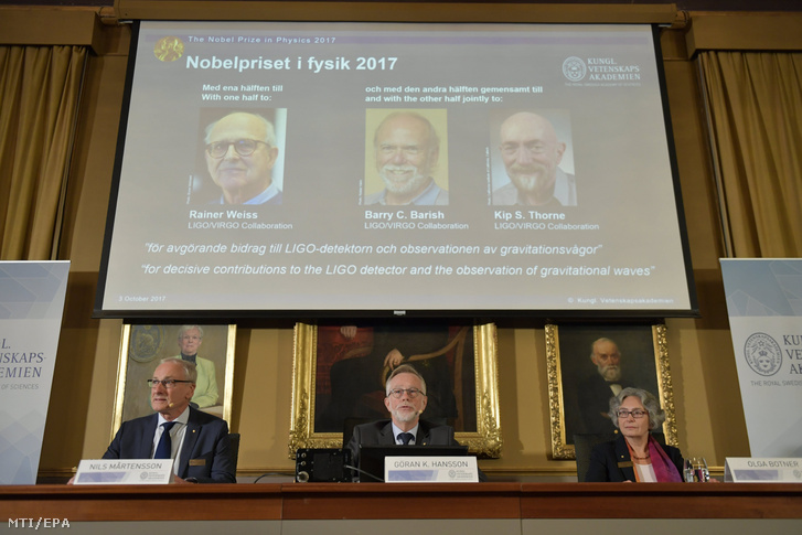 Nobel-díj a gravitációs hullámok kutatásáért