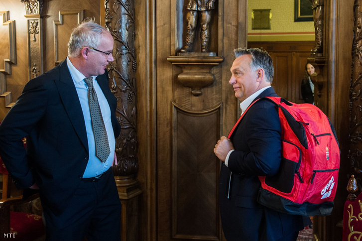 Orbán Viktor a magyar sikersport vezetőjével tárgyalt