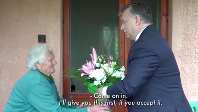 Orbán Viktor konzultáción járt Bözsi néninél
