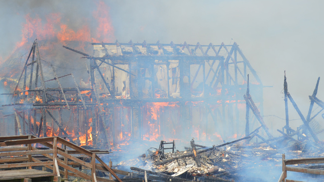 Döbbenetes pusztítást végeztek a lángok a Fertő-tónál - képgaléria
