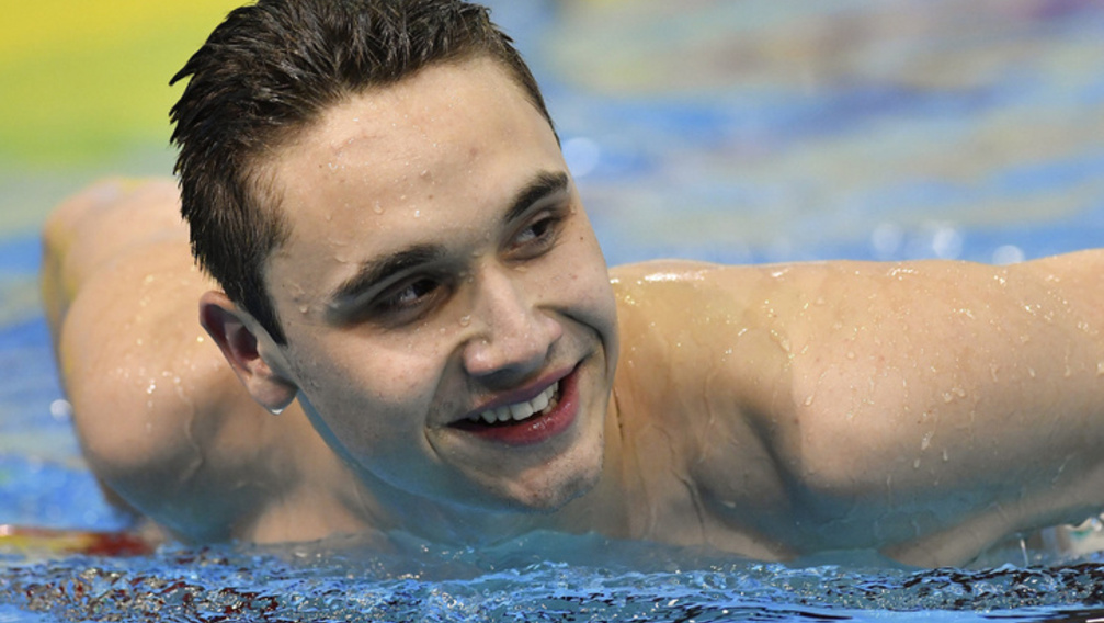 Junior világcsúcsot úszott egy magyar a Duna Arénában
