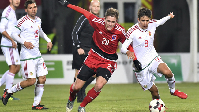 Értékelhetetlen játékkal vereséget szenvedett a magyar válogatott Luxemburgban