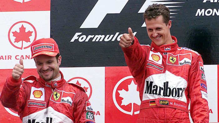 Schumacher-tragédia: kalapács alatt a hétszeres viágbajnok ereklyéi