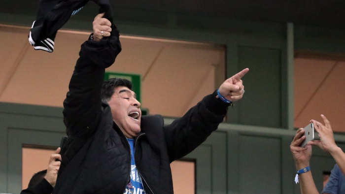 Maradona kórházba került a nagy ünneplés után