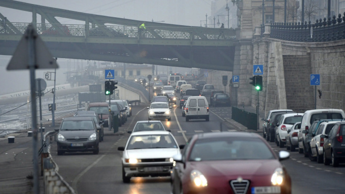 Már Budapesten is egészségtelen a levegő