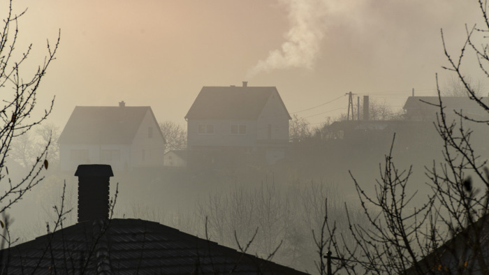 Ismét magas a légszennyezettség Magyarország egyes területein