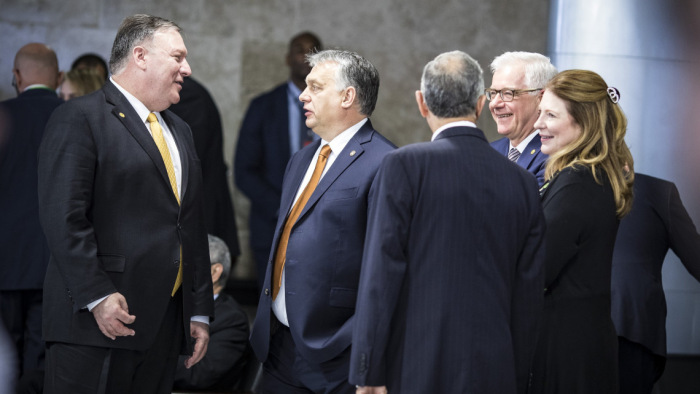 Az amerikai külügyminiszterrel tárgyalt Orbán Viktor