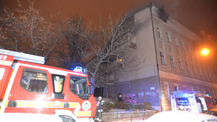 Gyújtogatás miatt égett le a Ráday utcai kollégium