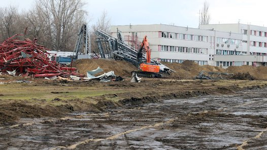 Bombát találtak a Honvéd-stadion építésén, de ott hagyják