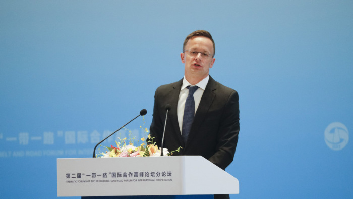 Szijjártó Péter: kulcskérdés a Kínával való hatékony gazdasági együttműködés