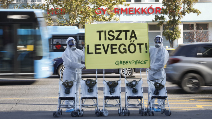 A Greenpeace szerint fullasztó a helyzet több budapesti kórháznál