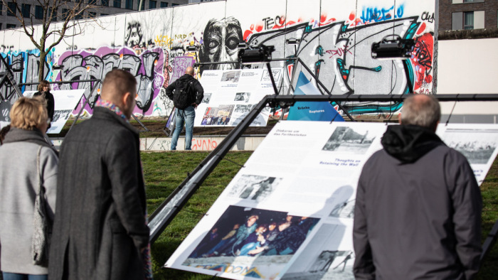 Egyedülálló ünnepségsorozat kezdődött a berlini fal leomlásának 30. évfordulója alkalmából