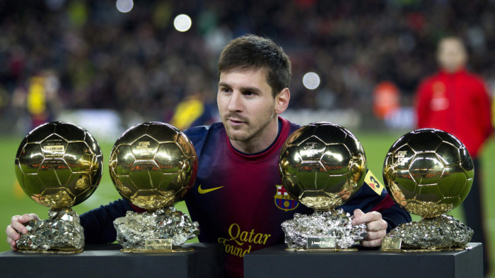 Lionel Messi ma megkapja az Aranylabdát