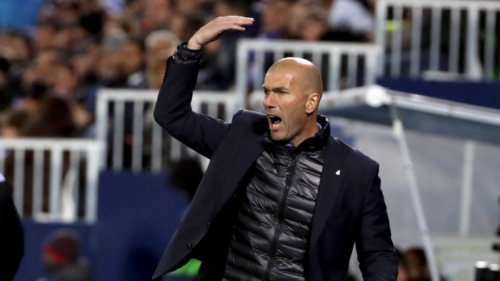 Hiába a rossz széria, Zinedine Zidane nem izgul