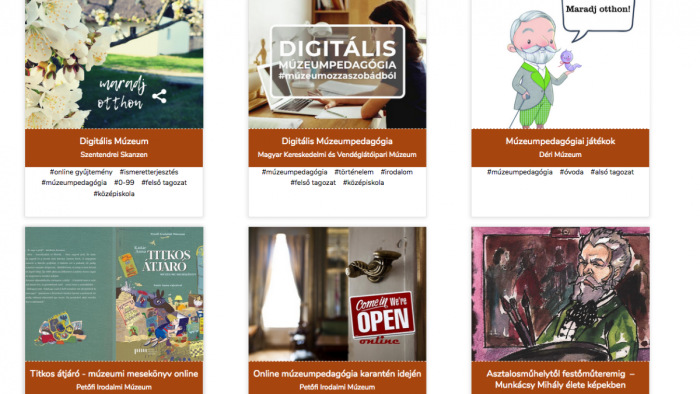Elindult a múzeumok online elérhető tartalmainak keresőoldala