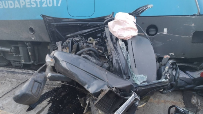 Megrázó fotók a Győrnél történt halálos vasúti balesetről
