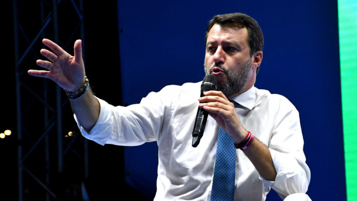 Bíróság elé állt Matteo Salvini