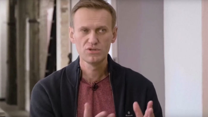 Videóinterjút adott Alekszej Navalnij