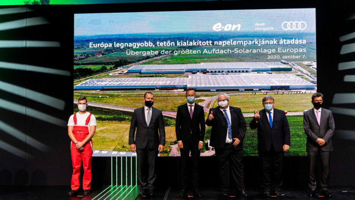 Nagy bejelentés az Auditól Győrben