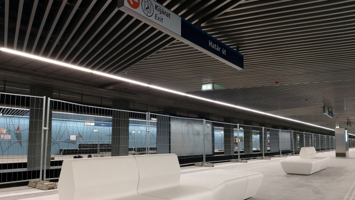 Jövő héten átadják az M3-as metró felújított szakaszát