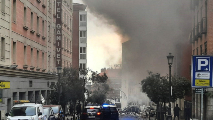 Újabb halálos áldozata van a madridi házrobbanásnak