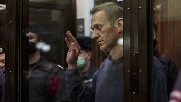 Per indult a börtönben ülő Alekszej Navalnij ellen