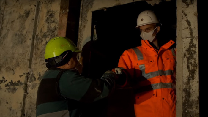 Így „találkozott” az M3-as állomása a Deák téren az új alagúttal – videó