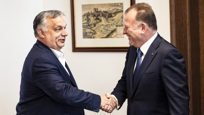 A budapesti cselgáncs világbajnokságról is egyeztetett Orbán Viktor