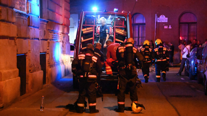 Büntetőeljárás indult a budapesti tűzeset miatt vasárnap