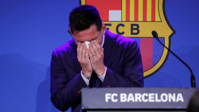 Egymillió dollárt érhetnek Messi könnyei