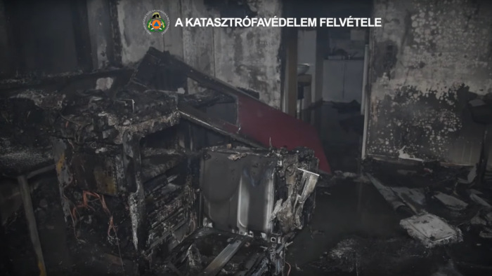 Itt a tűzoltók videója a Szent Imre Kórházban kiütött tűzről és a mentésről