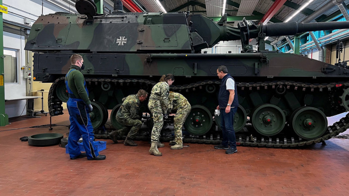 Elkezdték Németországban az ukrán katonák kiképzését