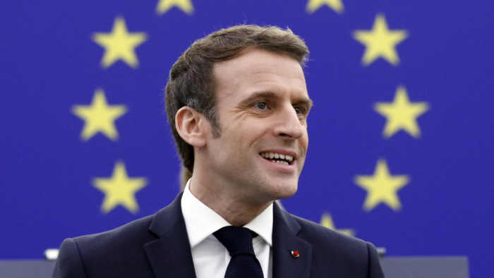 Emmanuel Macron: valami hasznosat akarok vinni Kijevbe