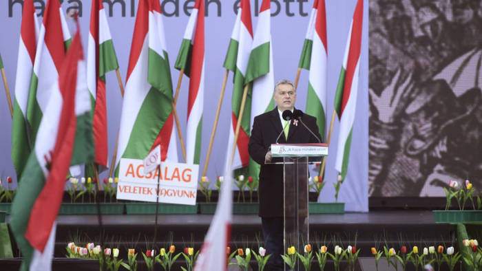 Orbán Viktor üzent március 15-re