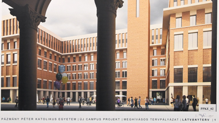 Kiderült, kik és mennyiért tervezhetik a Pázmány új campusát