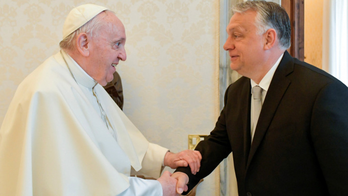 Ferenc pápa fogadta Orbán Viktort – képek