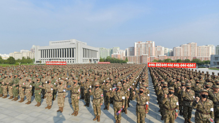 Már a katonák napi fejadagján is csökkentettek Észak-Koreában