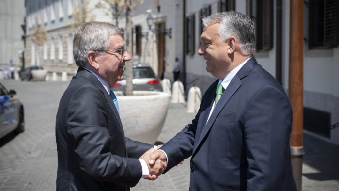 A NOB-elnökkel tárgyalt Orbán Viktor