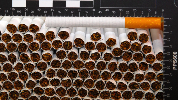 Brutális fogás: 35 millió szál cigarettára tette rá a kezét a NAV