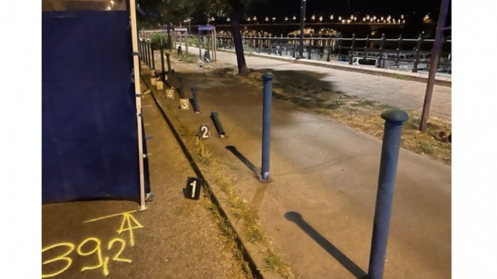 Meghalt egy motoros a budapesti rakparton – fotó