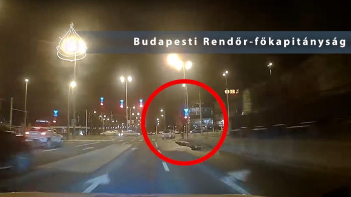 Szinte hihetetlen budapesti autós üldözés - videó