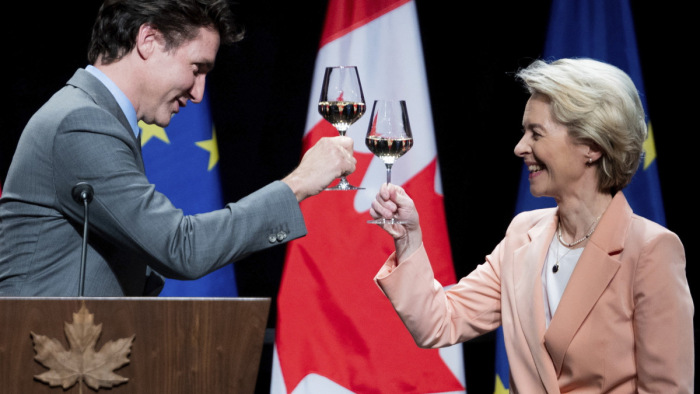 Ursula von der Leyen: Kanada megmentette Ukrajnát