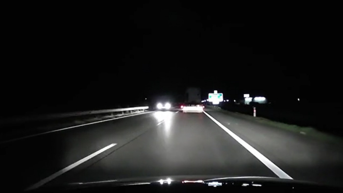 Egy ámokfutó autós közlekedett az M5-ösön - videó
