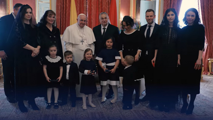 Orbán Viktor köszöni a „nagy találkozást” Ferenc pápának – videó