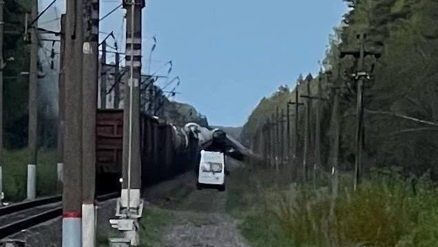 Ismét felrobbantottak egy vonatot Oroszországban a partizánok