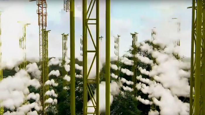 Gigantikus tornyokkal szórják meg a brazil esőerdőt, kíváncsiságból - videó