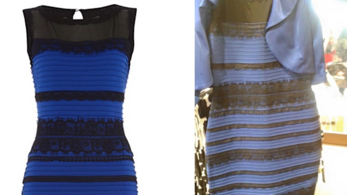 Ismét itt van a netet felrobbantó kék-fekete/arany-fehér ruha