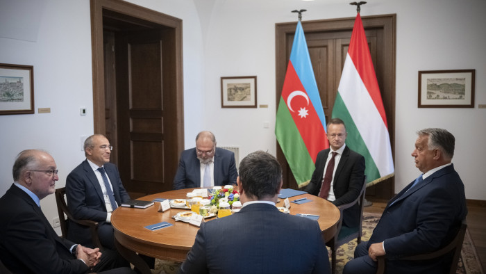 Gázról tárgyalt Orbán Viktor az azeri miniszterrel