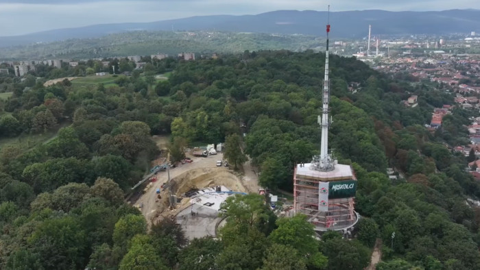 Videón Miskolc emblematikus építményének újjászületése