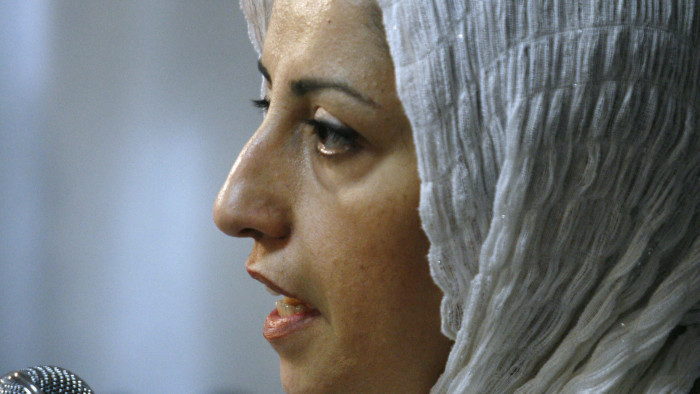 Megszólalt a Nobel-díjas iráni nő férje